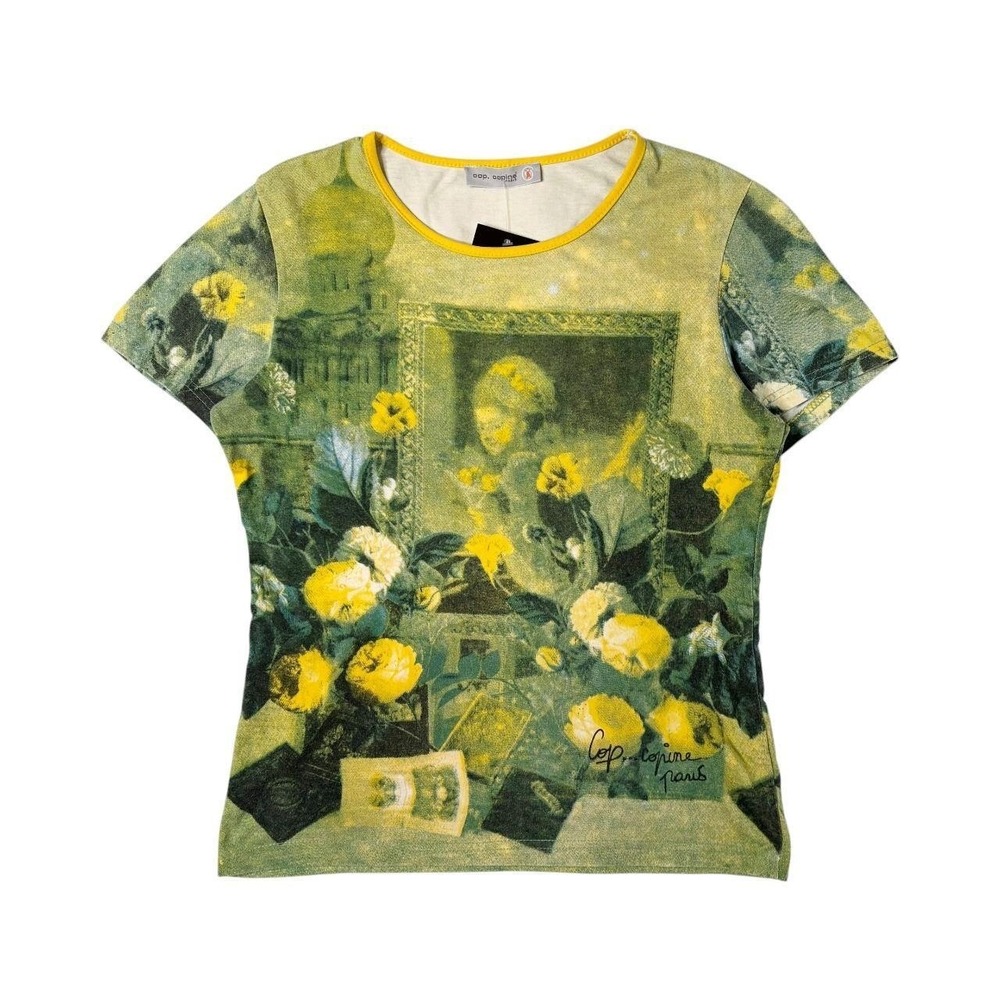 Cop Copine graphic art print tee